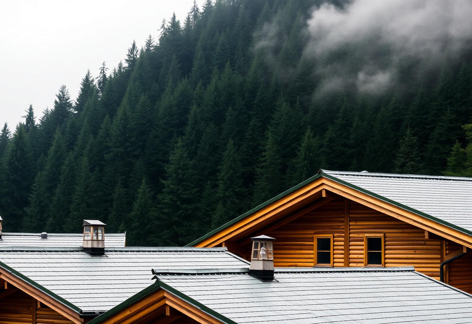 Architettura tirolese tra le foreste di Alpbach